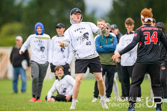 Round III pool play at USAU D-III College Championships