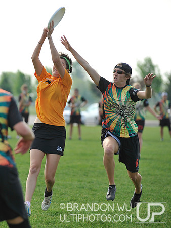Sunday Women's Bracket Play - 2012 USAU D-III College Championships