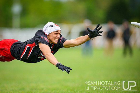 Round III pool play at USAU D-III College Championships