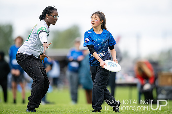 Pool play round III at DiscNW Spring Reign