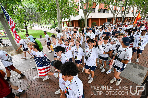 WU24 Saturday Parade and Opening Ceremony