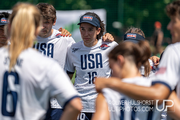 United States of America Women's vs Australia -- WU24 Monday