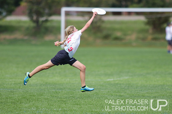 U16 Girls - Saturday - 2016 USAU Youth Club Championships