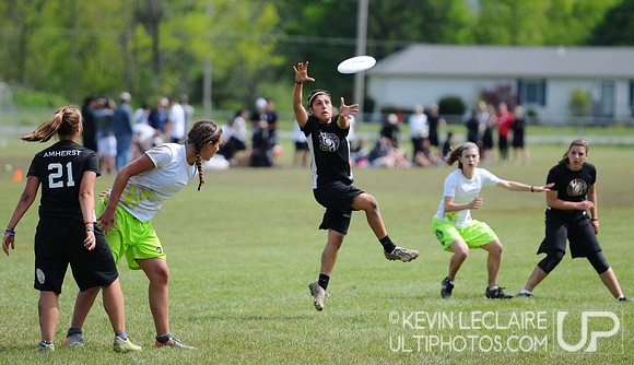 2010 UPA High School Girls Eastern Championship Finals -- Amherst vs. YHB