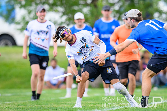 Men’s crossover play during International Club Championships at Aurora Sports Park