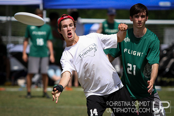 USA Ultimate Southern High School Regional Championships 2014 - Sunday