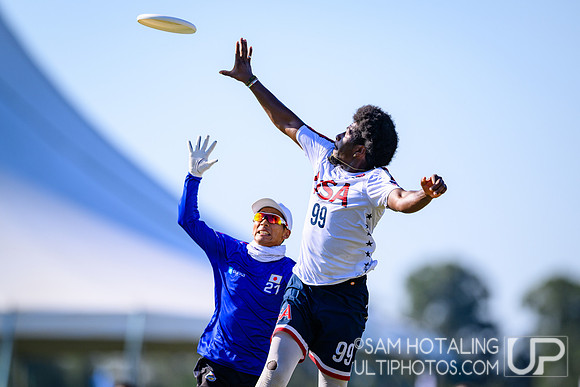 Pool play during World Ultimate Championships at Runaway Bay Precinct