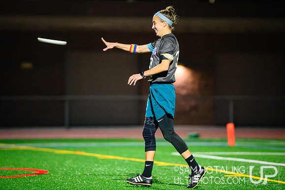 Brute Squad vs Scandal in women’s semifinals during Club Championships at Canyon Crest Academy