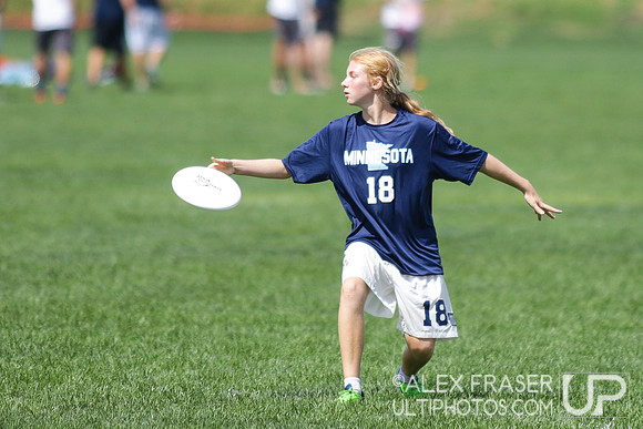 U16 Girls - Saturday - 2016 USAU Youth Club Championships