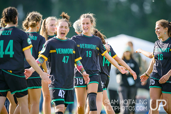 Pool play at USAU D-I College Championships
