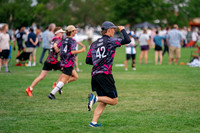 Bracket  play at 2024 USAU Youth Club Championship