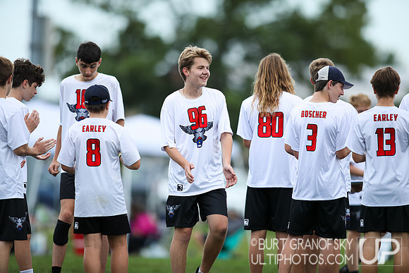 USA Ultimate YCC 2022 -- U17 Boys Sun Action