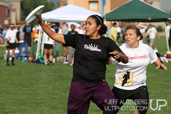 Saturday Women's division action from 2012 College Nationals
