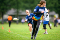 Round III pool play at USAU D-III College Championships
