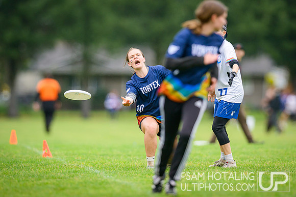 Round III pool play at USAU D-III College Championships