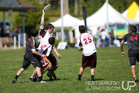 Open Division, Saturday -- 2012 USAU HS Northeasterns