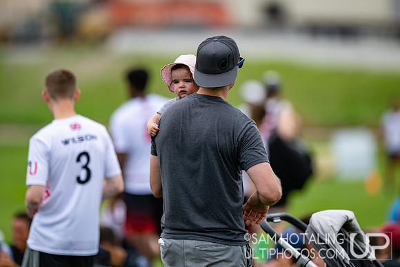 Pop Ultimate vs Spanglish in pool play at World Ultimate Club Championships