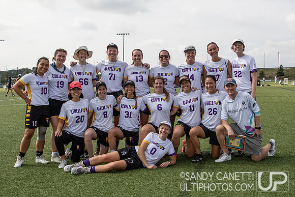 Virginia Rebellion Team Photo - 2024 Mid-Atlantic Regionals Saturday Action