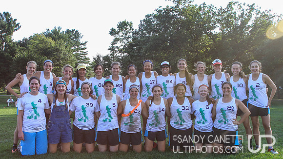 2016 USAU Northeast Regionals Team Photos