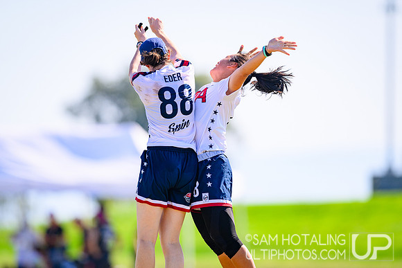 Pool play during World Ultimate Championships at Runaway Bay Precinct