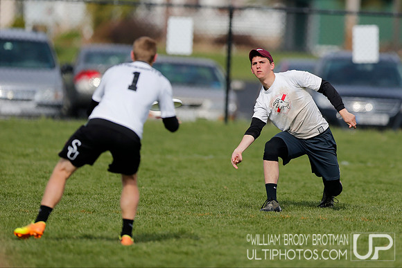 Sunday Action - USA Ultimate 2014 College Division I Ohio Valley Regional Tournament