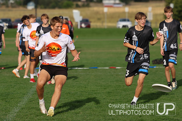 Saturday action at the USA Ultimate Youth Club Championships in