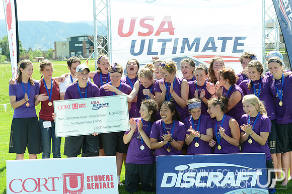 2012 USAU D-I College Championships Sunday Action