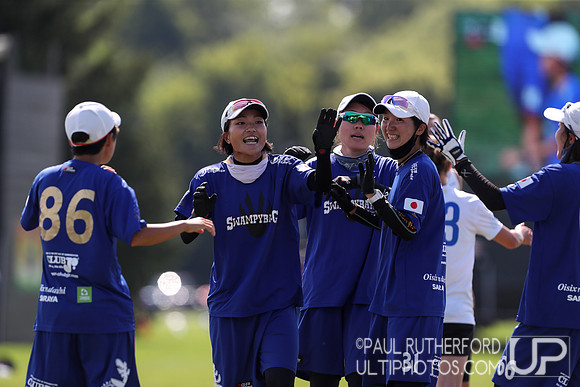 Fury and Swampybarg at the 2022 World Ultimate Club Championships