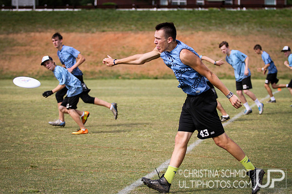 USA Ultimate Southern High School Regional Championships 2014 - Saturday