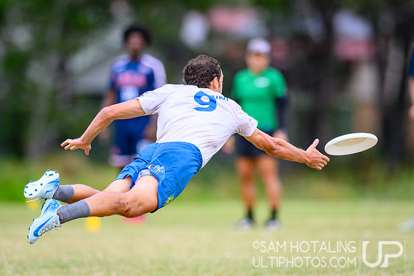 Bracket play during World Ultimate Championships at Runaway Bay Precinct