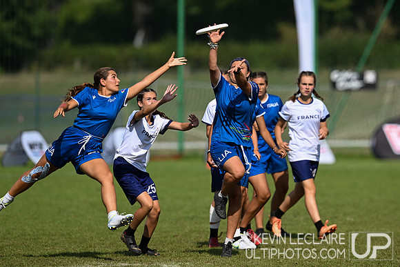 U17 Women Championship Game - Italy vs France - WJUC 2022