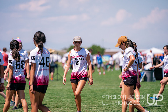 Pool play at 2024 USAU Youth Club Championship
