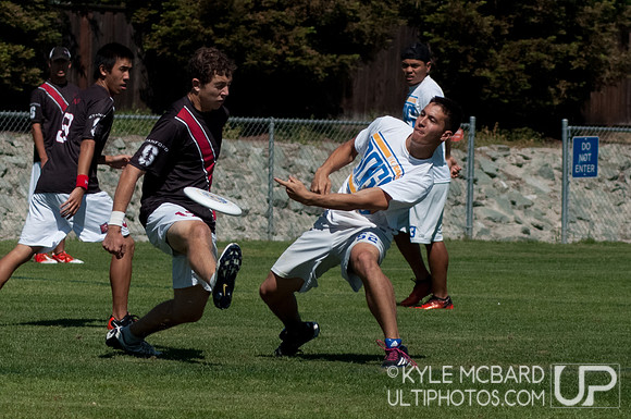 Saturday open action from NorCal D-I Sectionals 2012