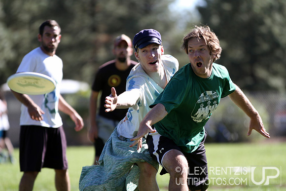 Finals Action at UltiFest 2014 held in Flagstaff, Arizona Oct