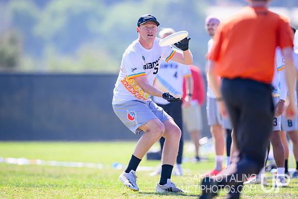 Chain Lightning vs Revolver in men’s quarterfinals during Club Championships at Surf Cup Sports Park