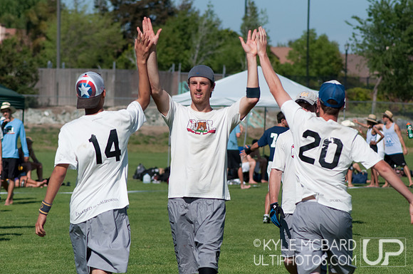 Sunday open action from NorCal D-I Sectionals 2012