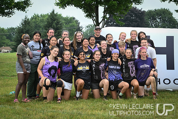 Garfield Girls Purple Haze Team Photo - HSNI 2025