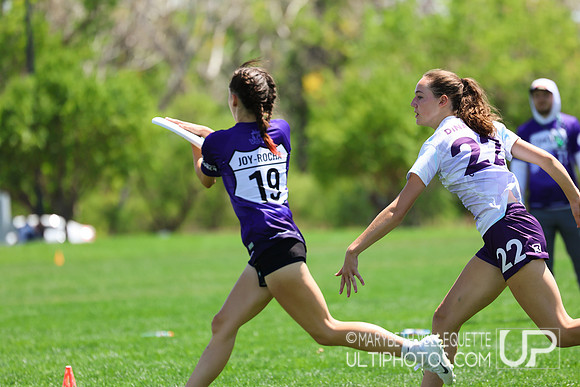 Sunday action at the USA Ultimate Youth Club Championships. U-20