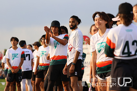 Color of Ultimate BIPOC hat game at the USA Ultimate Internation