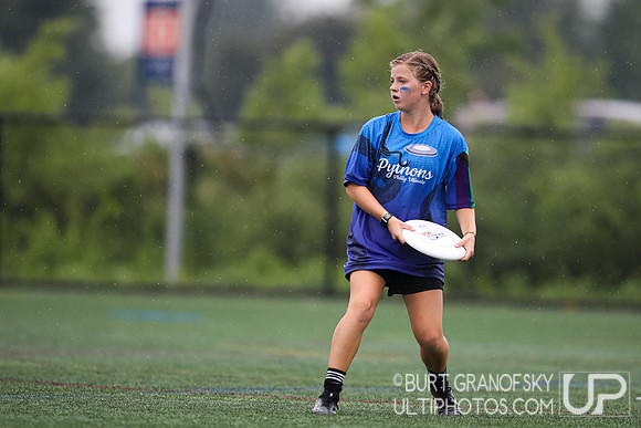 USA Ultimate YCC 2022 -- U17 Girls Sat Action