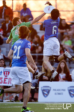 MLU Spinners vs. Rumble