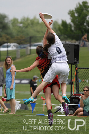 Friday Women's division action from 2012 College Nationals