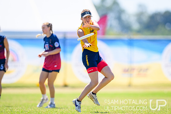 Women’s pool play during World Ultimate Championships at Runaway Bay Sports Precinct