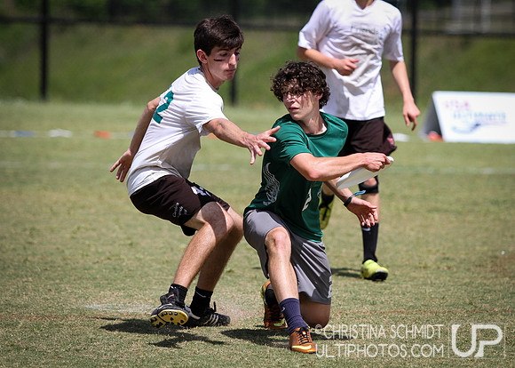 USA Ultimate Southern High School Regional Championships 2014 - Sunday