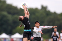 Salty and Pangolins at the 2022 World Ultimate Club Championships