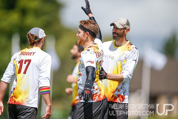 Day 8 of World Masters Ultimate Club Championships.