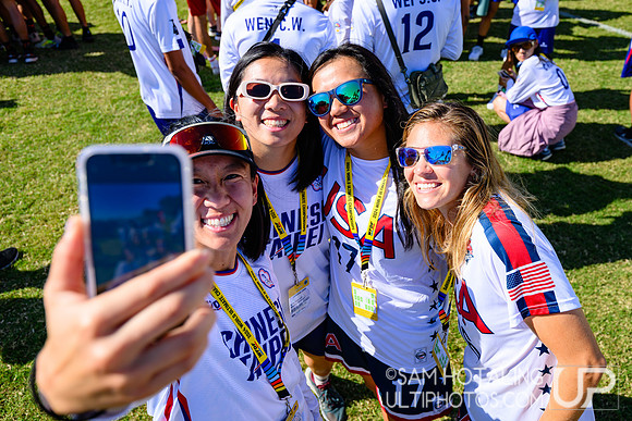Opening ceremony during World Ultimate Championships at Runaway Bay Precinct
