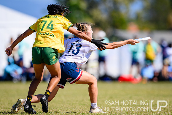 Pool play during World Ultimate Championships at Runaway Bay Precinct