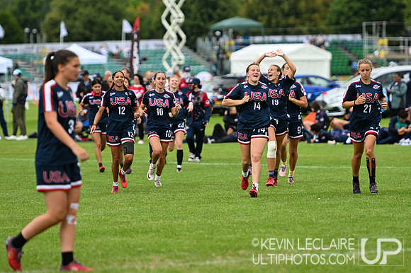 USA vs Canada U20 Women's - WJUC Wednesday Round 2
