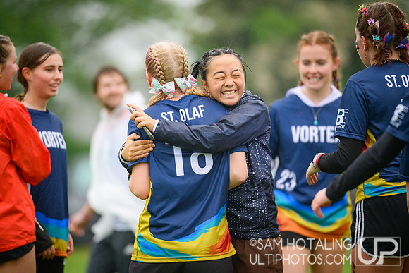 Round I pool play at USAU D-III College Championships